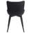 Pu Leather Upholstered Dining Chairs Modern Wingback Side Chairs With Metal Legs-1195136587