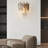 Erilas Modern Crystal Wall Sconce Light Wall Mounted Bedside Light