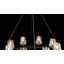 8 - Light Wagon Wheel Chandelier-1188141761