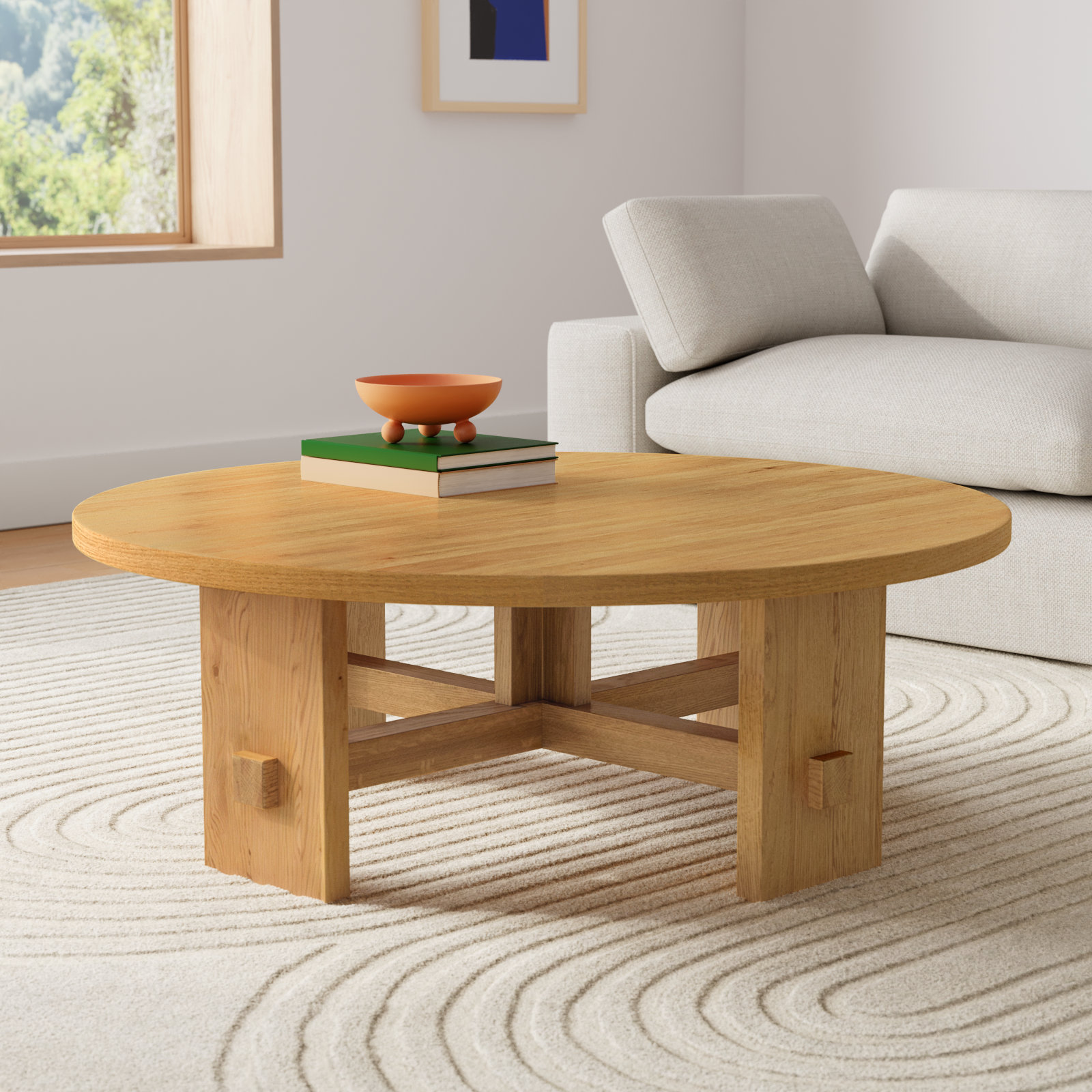 Santo Coffee Table, 16" H x 46" L x 46" W