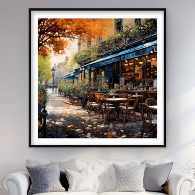 My Secret Place - Modern Street Scenery Framed Print Decor