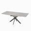 Table de salle à manger extensible avec pieds en X 62,4 "à 78,15" Helsel-203108703