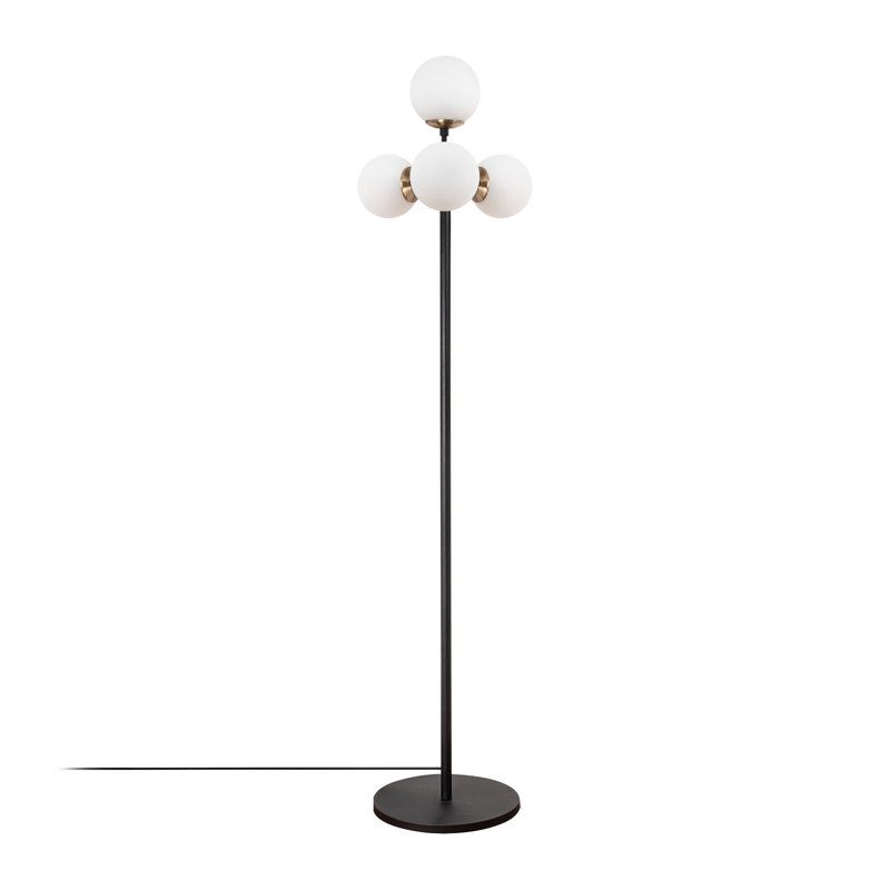 Traft 163cm Tree Floor Lamp, Black