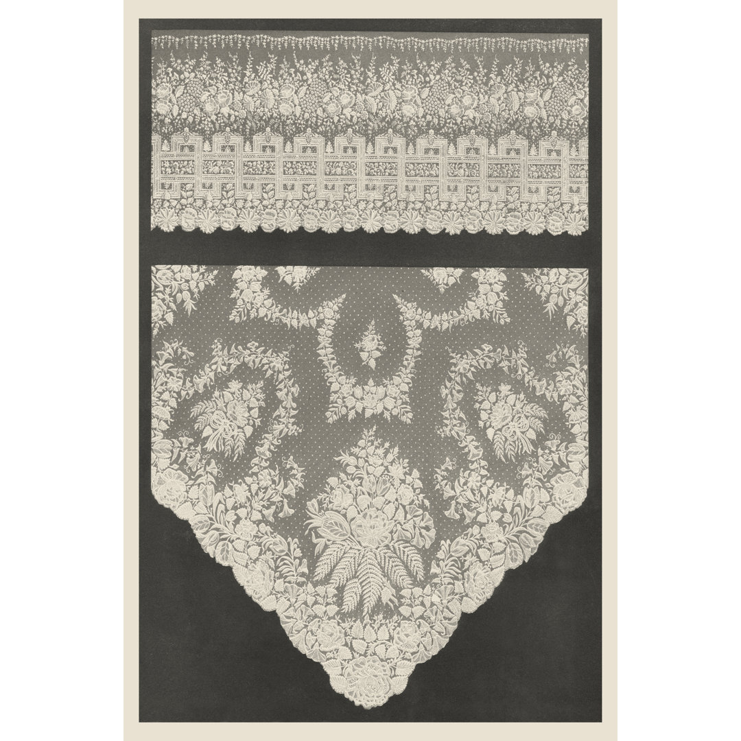 Leinwandbild Vintage Lace III von J.B. Waring