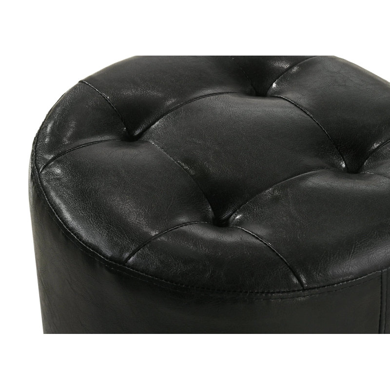 Tabouret pivotant noir Morgan, Noir