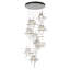 Tura 9-Light Glass Round Pendant-71881461-79318865-71881468