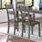 Transitional 7pc Dining Set