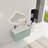 Floating Bathroom Vanity with Drop-Shaped Resin Sink