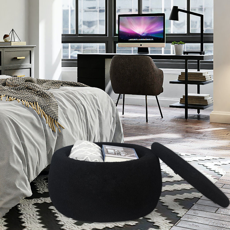 Etai 23" width Upholstered Storage Ottoman