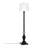Minnie 68'' Blackened Bronze Traditional Floor Lamp with Outlet