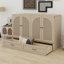Lit escamotable avec grands tiroirs Murphy-327592965-327592968