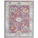 Oriental Area Rug in Ivory