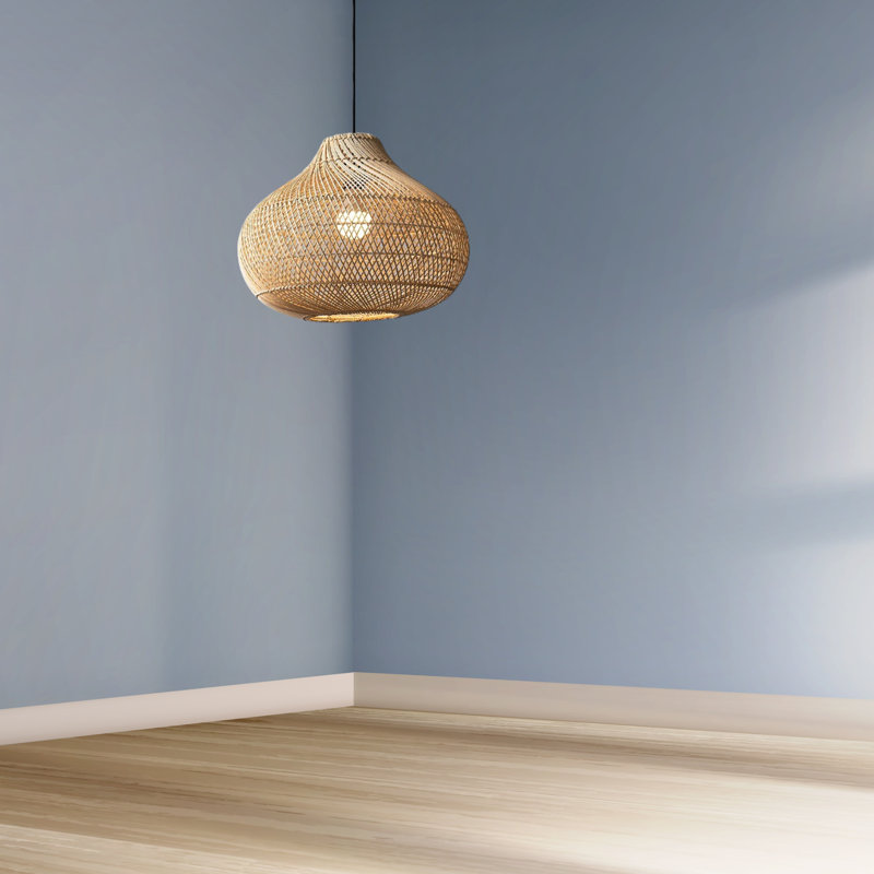 Alyscia 1 - Light Natural Teardrop Pendant