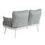Ensemble de 4 couvertures en acier Mariano, blanc cassé et gris-1181936264-1181936271