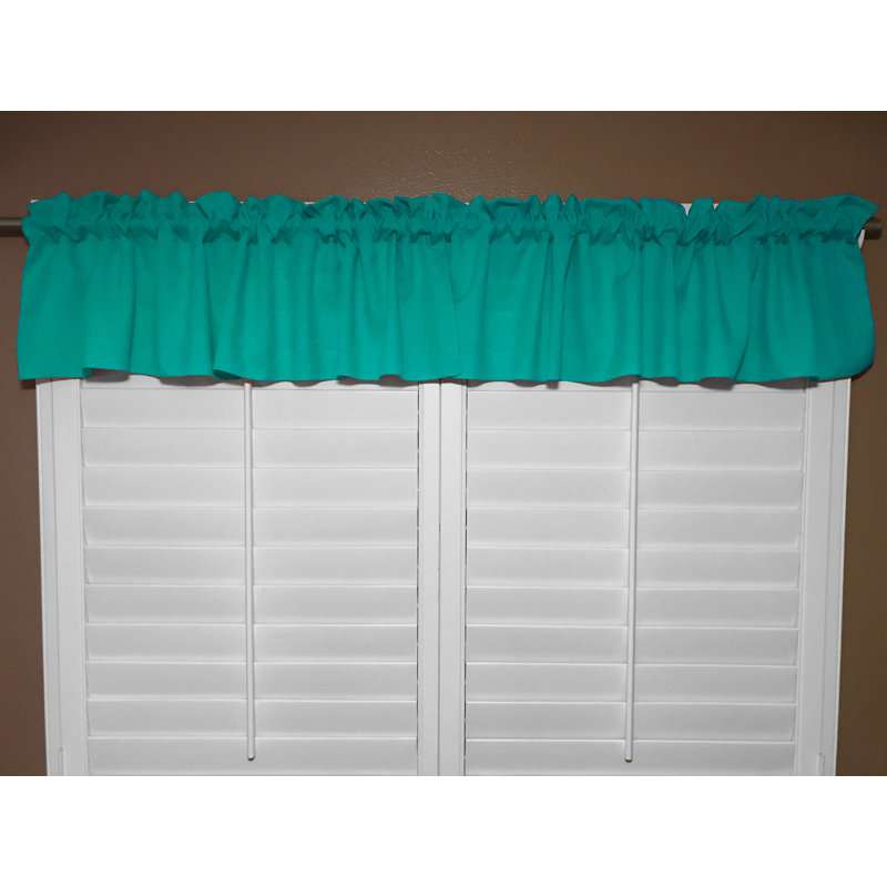 Cantonnière sur mesure l 58 po Pastorella, Thé vert, L 58 po x L 14 po