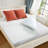 2" Medium Cooling Gel Memory Foam Mattress Topper Coat Cover Protector - Breathable, Pain Relief, Removable Cover-557627594