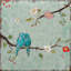 «Love Birds IV», reproduction d'art sur toile-20918853-74874836