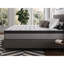 Très grand matelas avec infusion de gel - mousse de refroidissement respirante et de soulagement minimisant l'impact du mouvement du partenaire