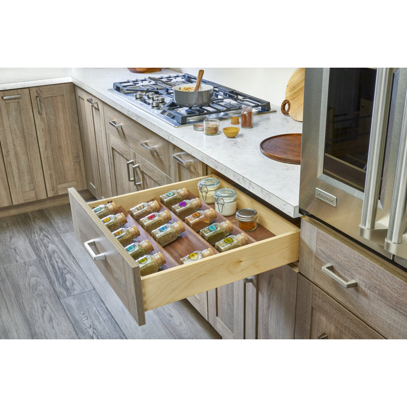 Organisateur de garniture de tiroir Rev-A-Shelf, H 1,56 po x l 22 po x P 19,75 po