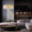 Chatter 12 Light 24in x 8.5in Round Pendant in Gold Mirror with Clear Radiance Crystals-1548427995