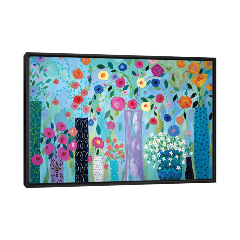 «Magical», reproduction d'impression sur toile, H 18 po x l 26 po x P 1,5 po, Toile avec cadre noir, Pas de tapis