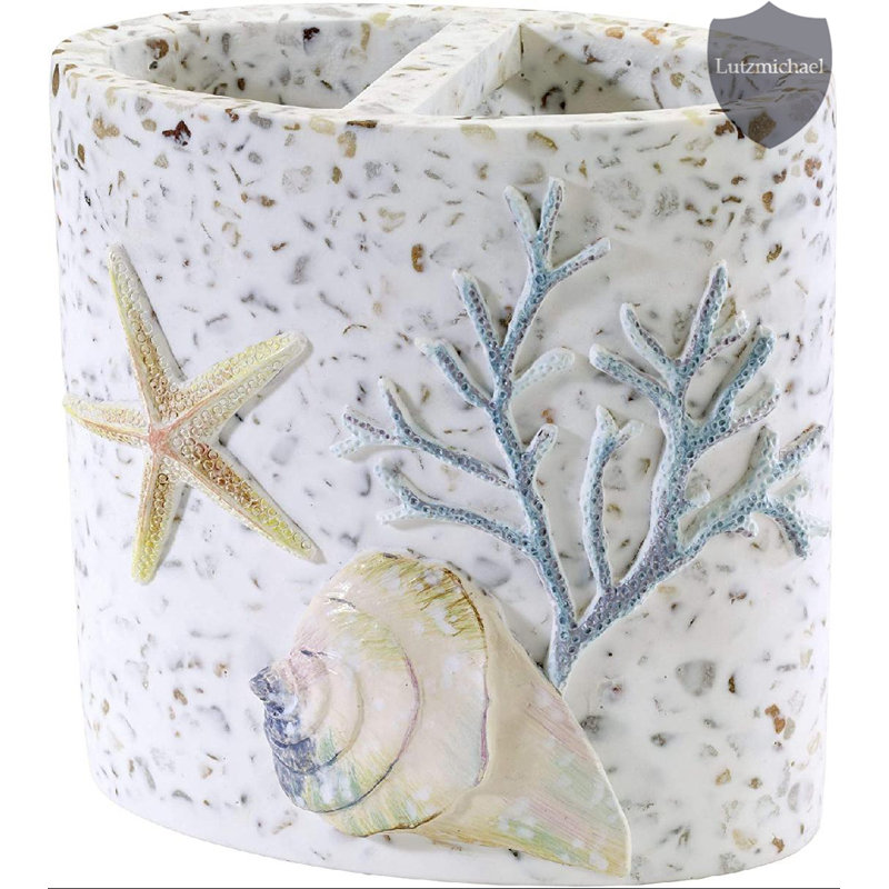 Coastal Terrazzo Bath Toothbrush Holder