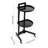 Hairdressing Trolley Foldable Salon Trolley Cart W/ Wheels