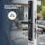 Serrure de porte coulissante WiFi D15 5-en-1