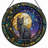 7.8"H Stained Glass Stained Glass Window Panel-1479096334