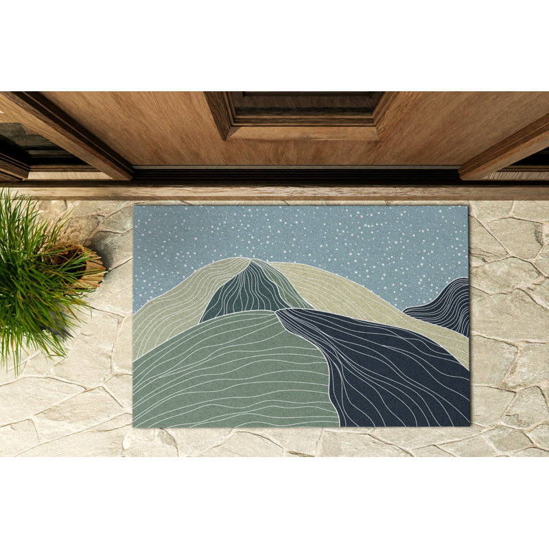 Non-Slip Outdoor Doormat, W60 x L90 cm