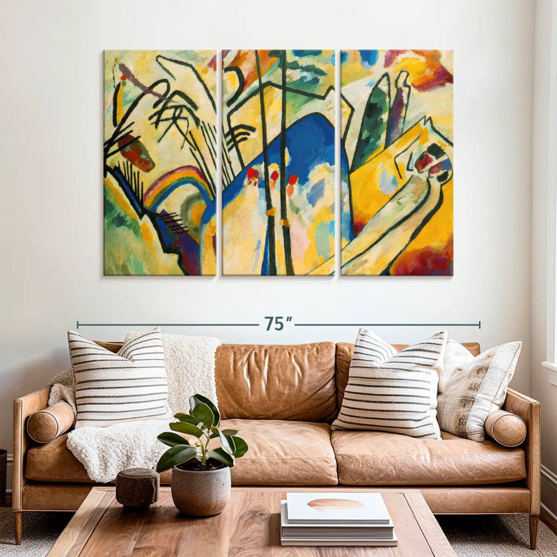 Avery Composition IV, 42" H x 65" W