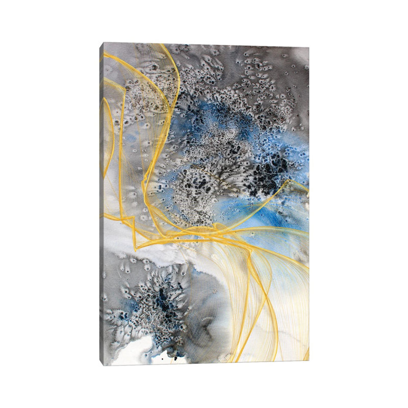 Coastal Watercolor Abstract I by Irena Orlov - Wrapped Canvas Gallery-Wrapped Canvas Giclée, 20.32 cm H x 30.48 cm W