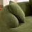 Compression Sponge L-Shape Sectional Sofa With Curved Chaise