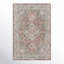 Tapis oriental rouge brique / prune / crème / beige clair / gris moyen / gris anthracite Idette-963937164