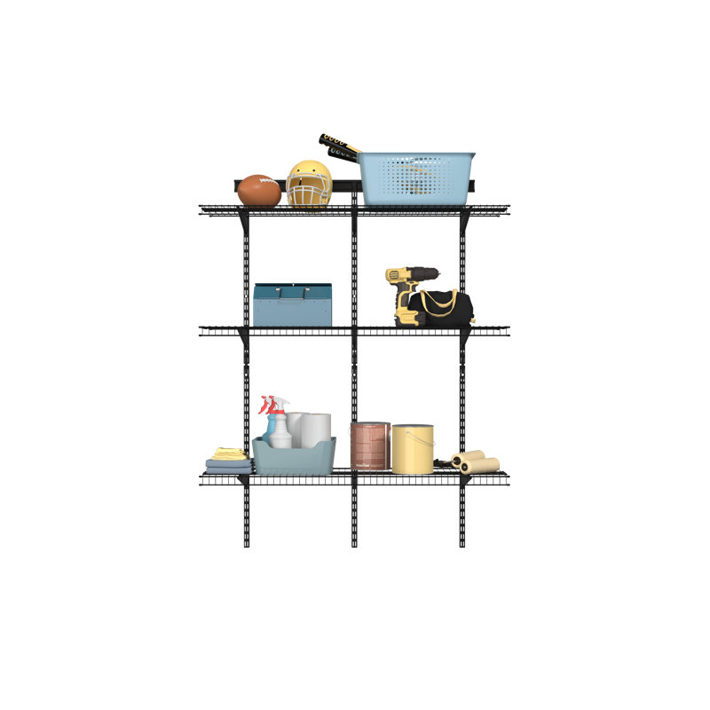 Ensemble de rangement de garage robuste H 61,21 po x l 48 po x P 16,93 po MaxLoad
