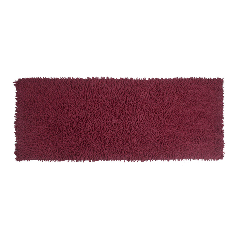 Tapis de bain Hayworth, L 21 po x L 54 po, Rouge