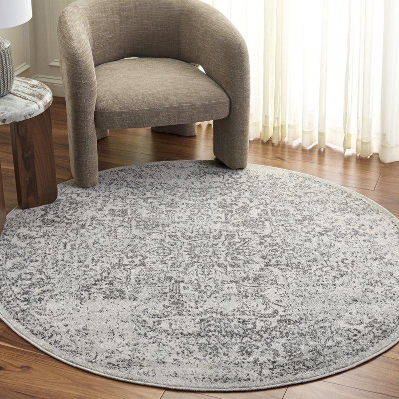 Rockport Performance Oriental Rug, Round 5'3"