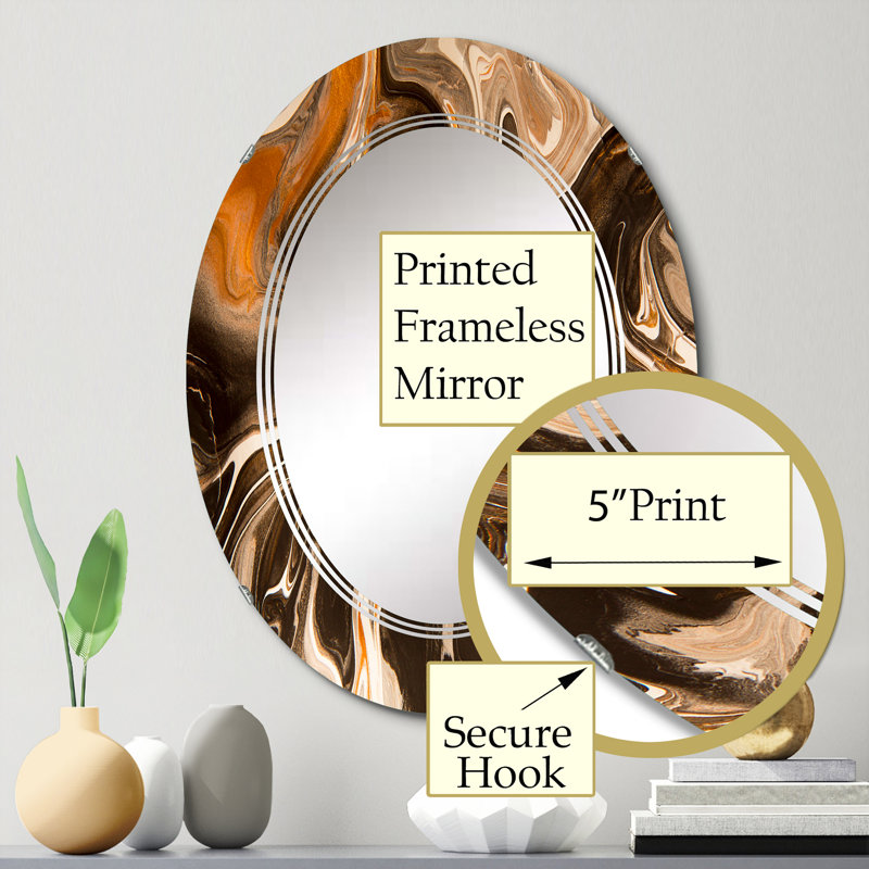 Miroir de salle de bain sans cadre, 30 po x 20 po