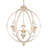 6 - Light Candle Style Globe Chandelier-1729039477