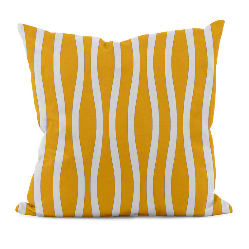 Housse et insert de coussin , H 20 po x l 20 po, Orange
