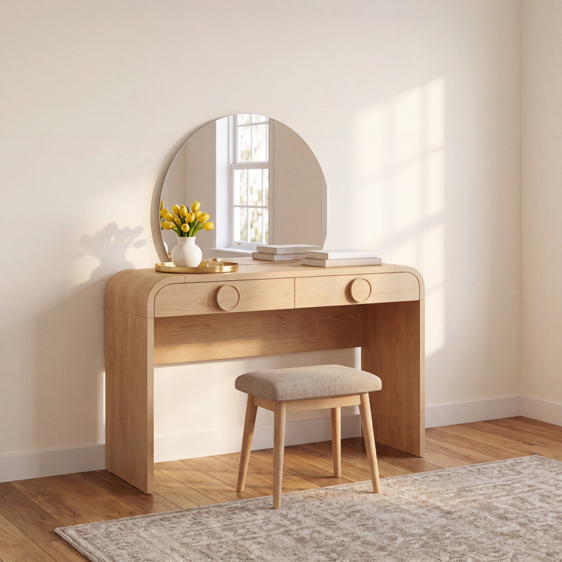 Huchinson Vanity Desk with Mirror