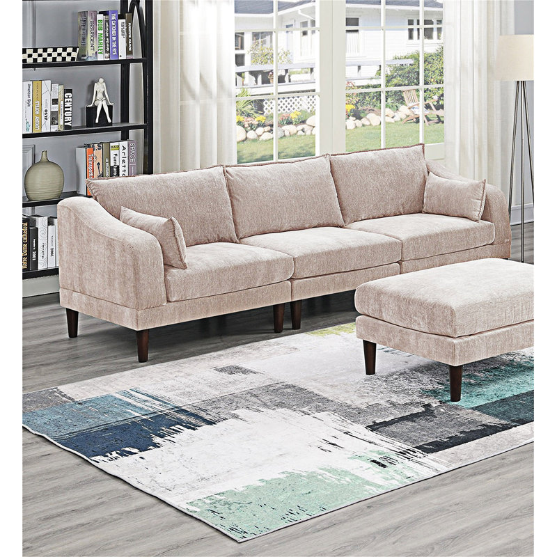 Ensemble de canapé modulaire, Rose