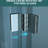 30"W X 72"H Fold Shower Door In - Tempered Glass Water-, Space, Adjustable Aspect With Folding Feature Inlet