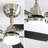 Modern 52 Inch Led Ceiling Fan With 110V 6 Speed Wind 5 Blades Remote Control Reversible DC Motor With Light-257652279-257652278