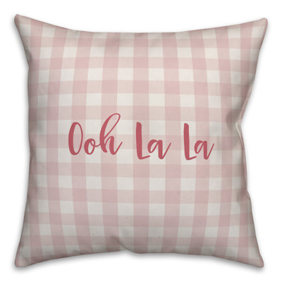  Coussin décoratif 16 "Ooh La La