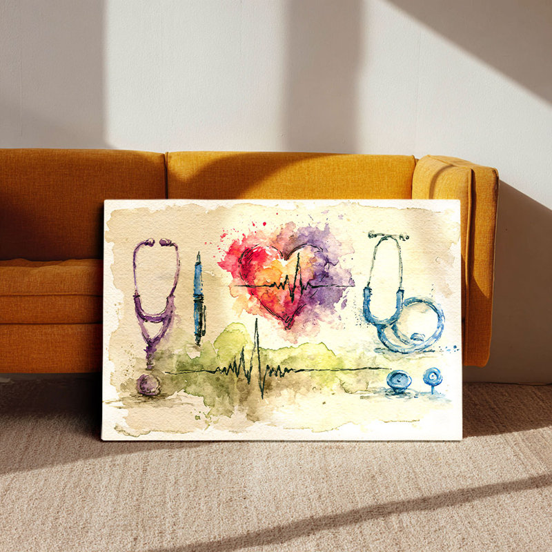 Stéthoscope médical, 32 * 24 pouces (80 * 60 * 2cm)