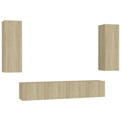 Blader Unfinished Floating Entertainment Centre for TVs up to 88"