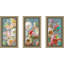 «Joy Of The Garden Square I», reproduction sur acrylique 3 pièces-64194495