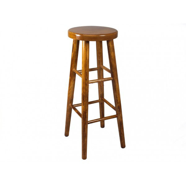 Solid Wood Counter Stool, Oak