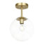 Luminaire sphère suspendu 1 lumières simple Cournoyer-37247123-27463842